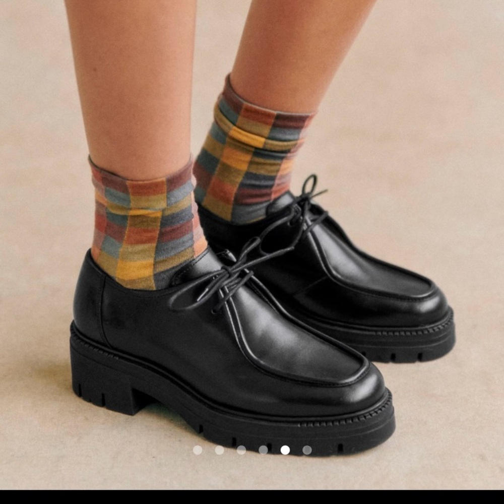 Sezane Markus Derbies in Size 38